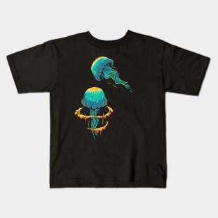 jellyfish illustration Kids T-Shirt